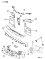 Diagram for Dodge Neon Grille - 4741499