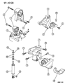 Diagram for Chrysler Sebring Engine Mount - 4668171