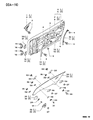 Diagram for 1998 Dodge Avenger Door Hinge - MB517721