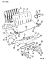 Diagram for 1994 Chrysler Town & Country Seat Belt - HS70MB7