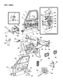 Diagram for 1990 Dodge D350 Window Regulator - 4354401