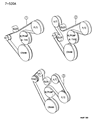 Diagram for 1997 Jeep Grand Cherokee Drive Belt - 53011097