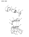 Diagram for 1990 Dodge D350 Air Filter - 4428325