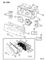 Diagram for 1997 Jeep Grand Cherokee Speedometer - 4798828