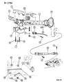 Diagram for 1996 Jeep Cherokee Steering Shaft - 52078556