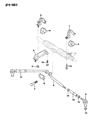 Diagram for 1992 Dodge Monaco Tie Rod End - 83505173