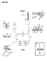 Diagram for 1992 Dodge Ram Van Fuel Pressure Regulator - 52018225