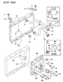 Diagram for 1994 Dodge Colt Coolant Temperature Sensor - MB660663