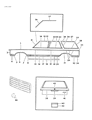 Diagram for Chrysler Executive Limousine Door Moldings - 4057555