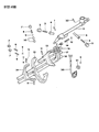 Diagram for 1990 Dodge Ram 50 Back Up Light Switch - MD730709