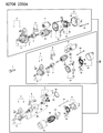 Diagram for Dodge Colt Starter Motor - R174482M