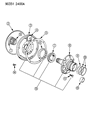 Diagram for Dodge W350 Oil Pump - 4728662