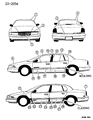 Diagram for 1996 Dodge Intrepid Weather Strip - 4756576