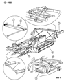 Diagram for 1992 Dodge Viper Rear Crossmember - 4797851