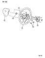 Diagram for 1997 Jeep Grand Cherokee Air Bag - 4856623