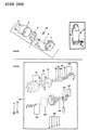 Diagram for Dodge Dynasty Distributor - MD116211