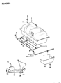 Diagram for 1989 Jeep Comanche Fuel Tank Skid Plate - 52002810