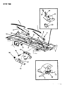 Diagram for Chrysler Imperial Wiper Blade - 4389429