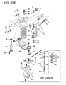 Diagram for 1986 Dodge Ram Wagon Coil Springs - 4116986