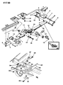 Diagram for 2001 Chrysler Town & Country Sway Bar Bushing - 4626015