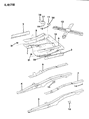 Diagram for Jeep Cherokee Floor Pan - 57002183