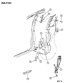 Diagram for 1997 Dodge Grand Caravan Seat Belt - GP20SAZ