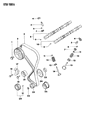 Diagram for 1991 Dodge Stealth Exhaust Valve - MD127841