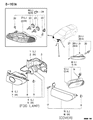 Diagram for 2000 Chrysler Sebring Fog Light - MR179443