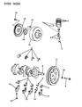 Diagram for Chrysler Town & Country Piston Ring Set - 5241051