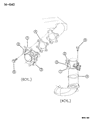 Diagram for 1996 Dodge Stratus Throttle Body - 4669853