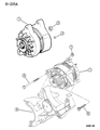 Diagram for Dodge Dakota Alternator - 53008651