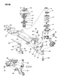 Diagram for Dodge 600 Ball Joint - 4443405