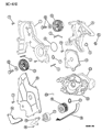 Diagram for Chrysler LHS Timing Belt - TB000219