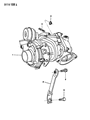 Diagram for Chrysler Town & Country Turbocharger - R4483185