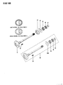 Diagram for 1987 Jeep Wrangler Axle Shaft Seal - 53000477