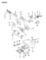 Diagram for 1993 Jeep Wrangler Ashtray - 55008351