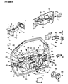 Diagram for Dodge 600 Door Latch Assembly - 4336377