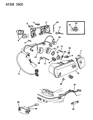 Diagram for Chrysler Town & Country Side Marker Light - 4576158