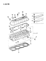 Diagram for 1988 Jeep Wrangler Cylinder Head Gasket - 33003722