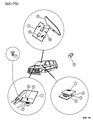 Diagram for 1995 Chrysler Town & Country Windshield - 4716745
