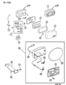 Diagram for Jeep Grand Cherokee Fog Light - 55055129