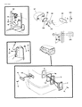 Diagram for 1992 Dodge Ram Wagon Side Marker Light - 4163110