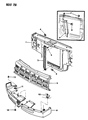 Diagram for 1992 Dodge Dakota Air Deflector - 5BB36KSD