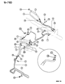 Diagram for 1995 Chrysler Sebring Power Steering Hose - MB911565