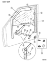 Diagram for 1996 Dodge Dakota Window Regulator - 4778394