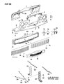 Diagram for 1988 Jeep Grand Wagoneer Radiator Support - J5757410