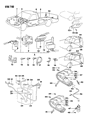 Diagram for 1989 Dodge Ram 50 Ignition Coil - MD102315