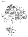 Diagram for Dodge Stratus Dipstick - 4659409