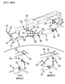 Diagram for 1993 Chrysler Town & Country Muffler - E0022738