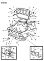 Diagram for Dodge Shadow Lift Support - G0004449